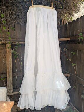 White Costume Petticoat Windlass OS